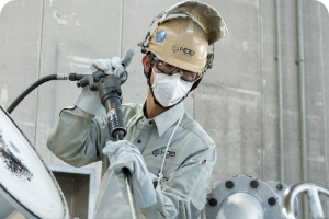 適切な保護具の着用