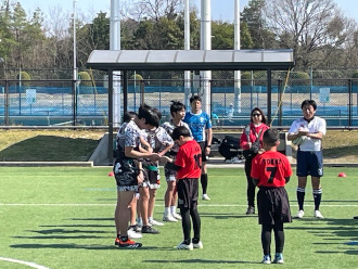 中学生タグラグビーの第1回全国大会に協賛